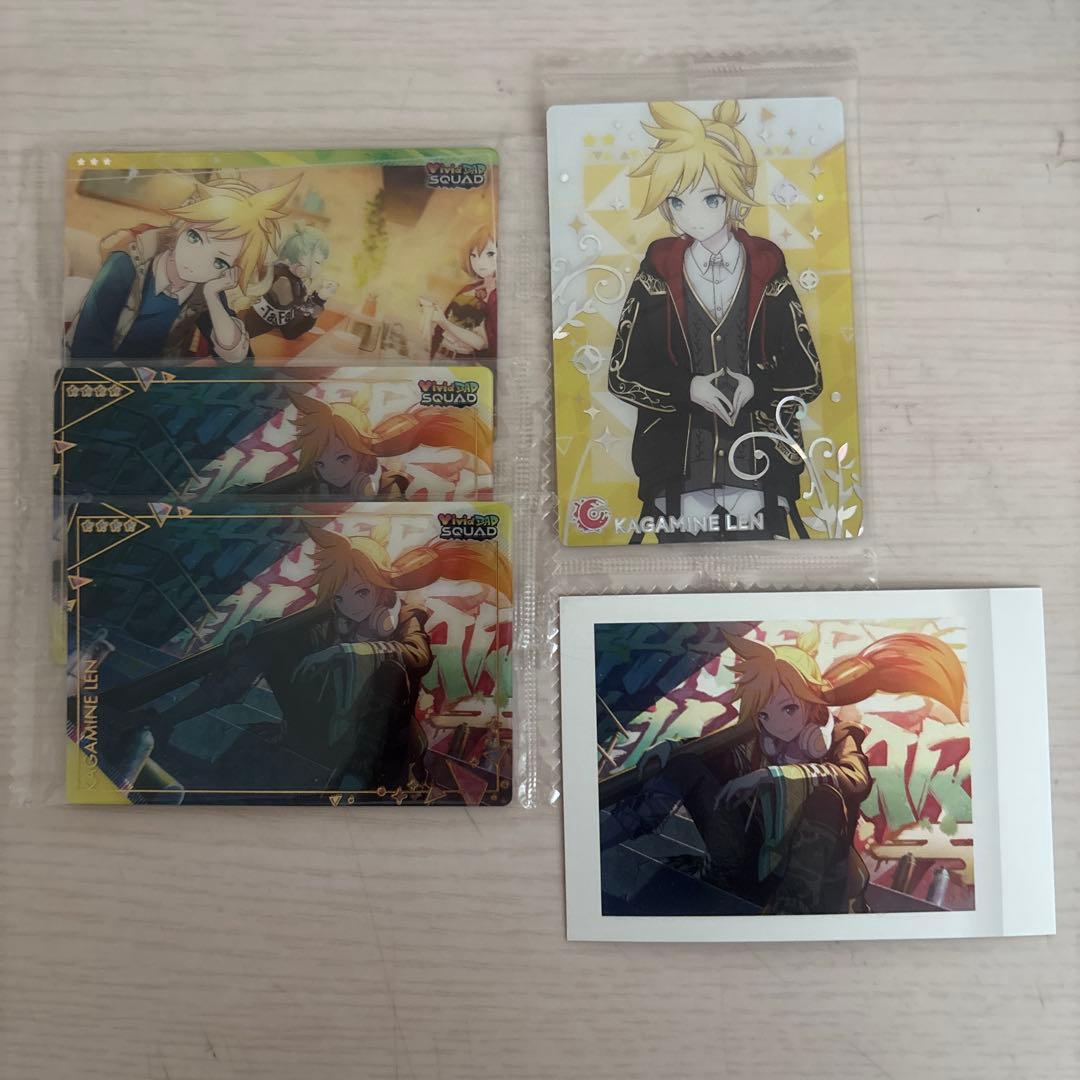 Kagamine Len Wafer Photo Collection – Bundle Sale