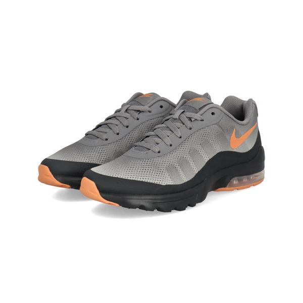 NIKE 耐克 AIR MAX INVIGOR 轻量 男款运动鞋 气垫鞋 749680-009 铅笔灰/热咖喱