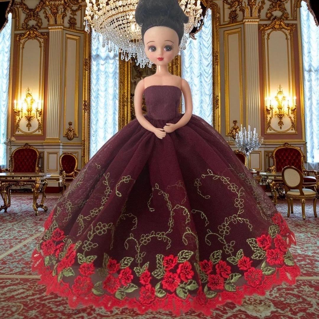 Hand-sewn Rika-chan Dress *Bustier* Tulle Lace *Party Dress* Princess