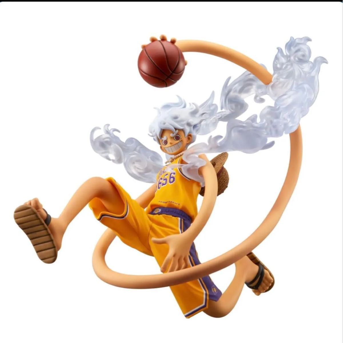 海贼王路菲手办 NBA湖人队合作款【新品未拆封】NBA MASTER STARS PIECE 路菲