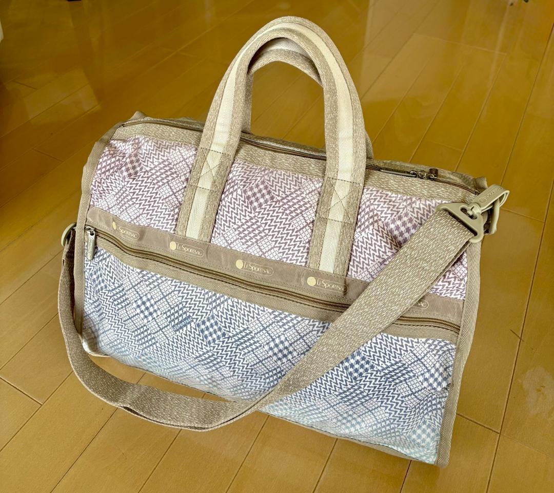 【全新未使用】LeSportsac 波士顿包 附收纳袋