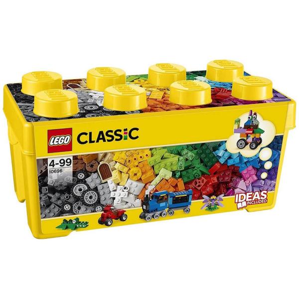 乐高LEGO经典黄色创意盒 <加> 10696玩具生日礼物块益智4岁5岁6岁街