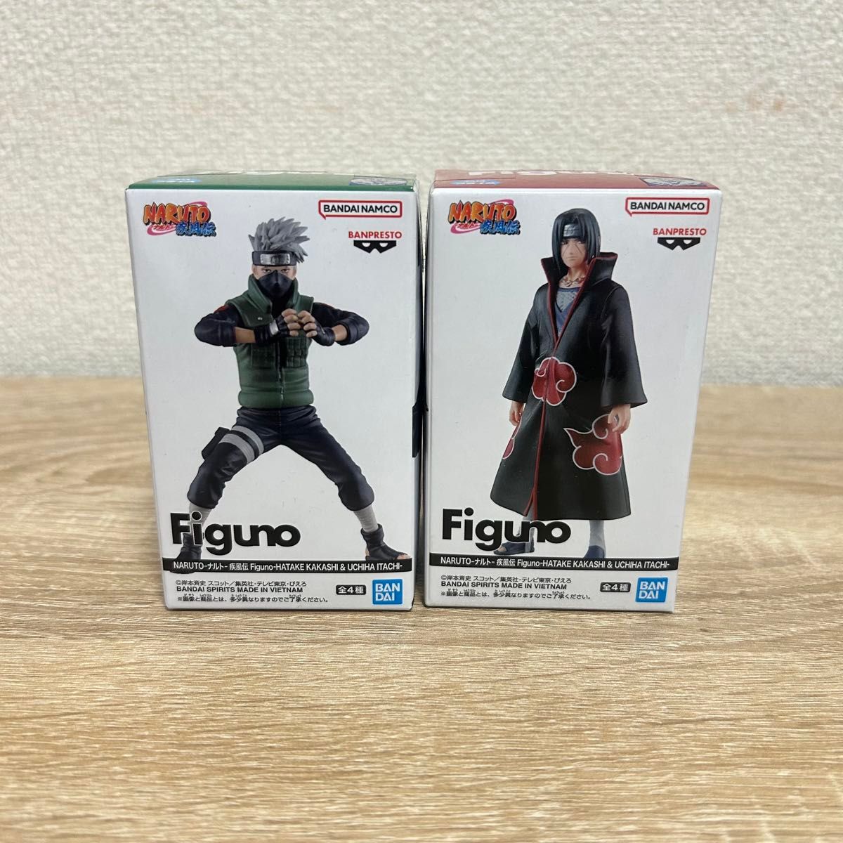 NARUTO-疾风传- Figuno 旗木卡卡西 宇智波鼬 2种套装