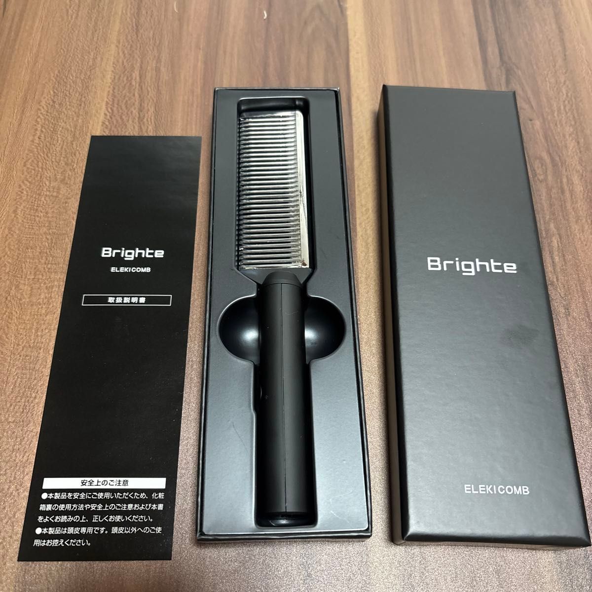 Brighte ELEKICOMB ELEKICOMB头皮护理刷黑色