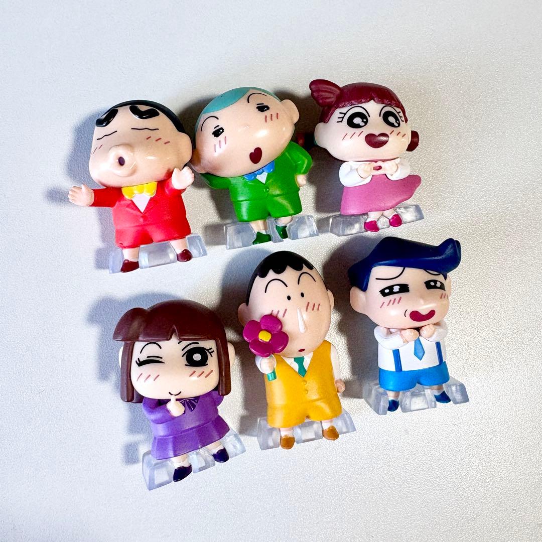 クレヨンしんちゃん すきすき!マスコット 6種コンプセット カプセルトイ