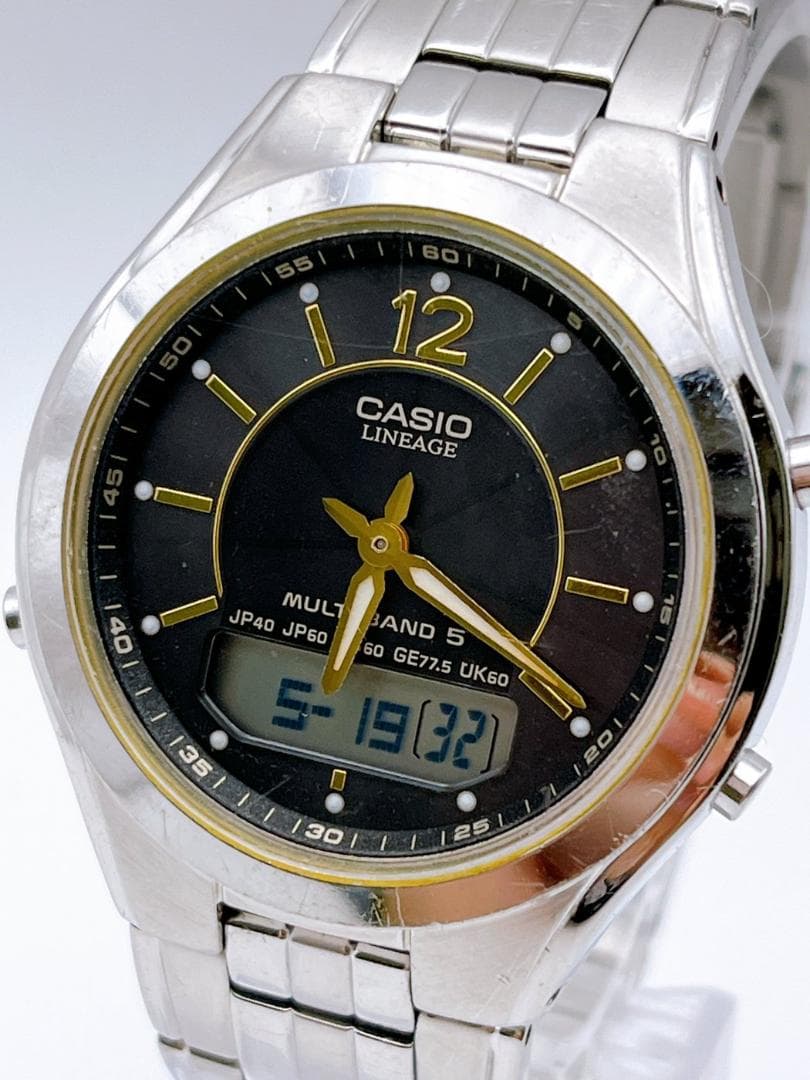 CASIO Watch, Working Condition, Model 4709 LCW-M200, Black