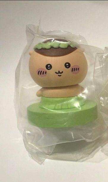 Chiikawa Movie: The Secret of Mermaid Island Fluffy Head Figure Kurimanju Fluffy Head Figure 1