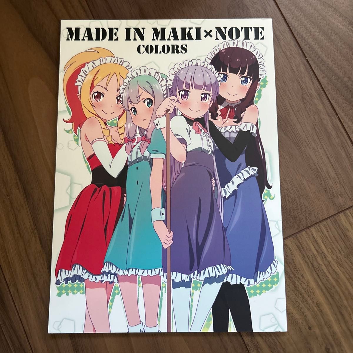MADE IN MAKI×NOTE COLORS 全彩插画本 品相良好