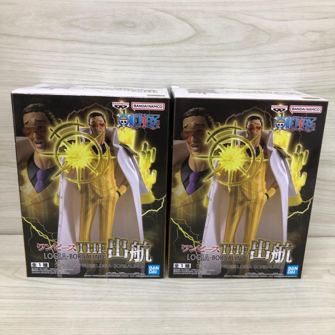 [Sealed] One Piece THE Voyage Borsalino Figure 2-Pack