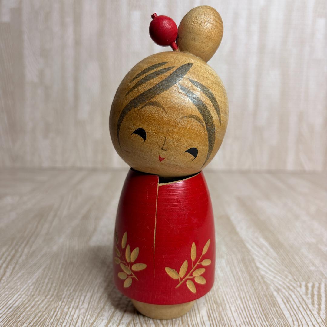 Sato Suii Creative Kokeshi Wooden Figurine, Folk Toy, Traditional Craft, Folk Art Ornament, Japanese Style