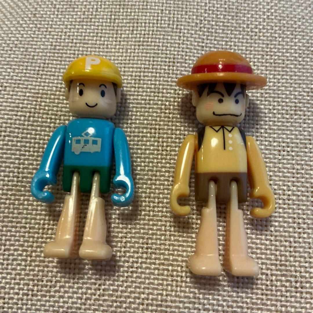 Tomica Figure Set of 2 (Tetchan, Boy with Straw Hat)