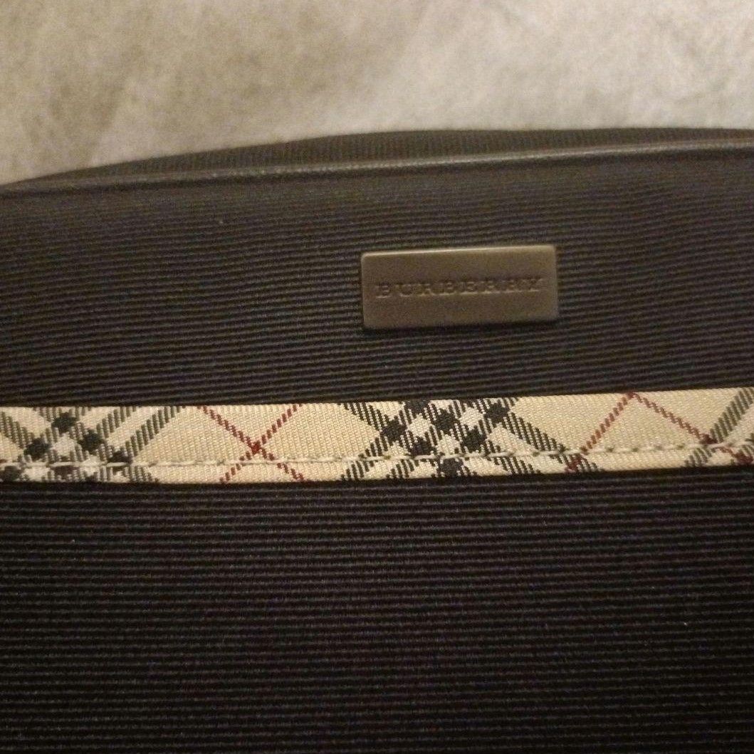BURBERRY Burberry Pouch Black Nova Check Pattern
