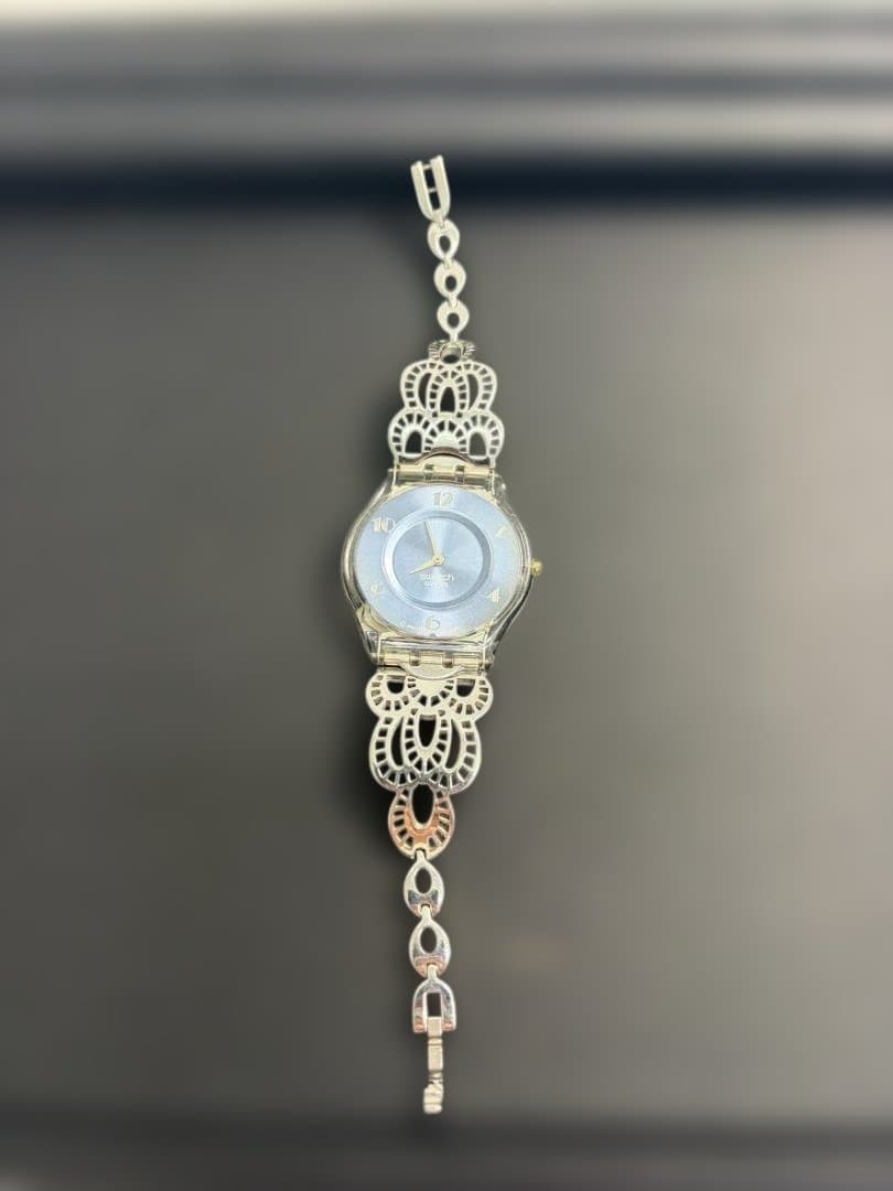 SWATCH Swatch wristwatch AG2007 Blue dial,镂空, operation unconfirmed