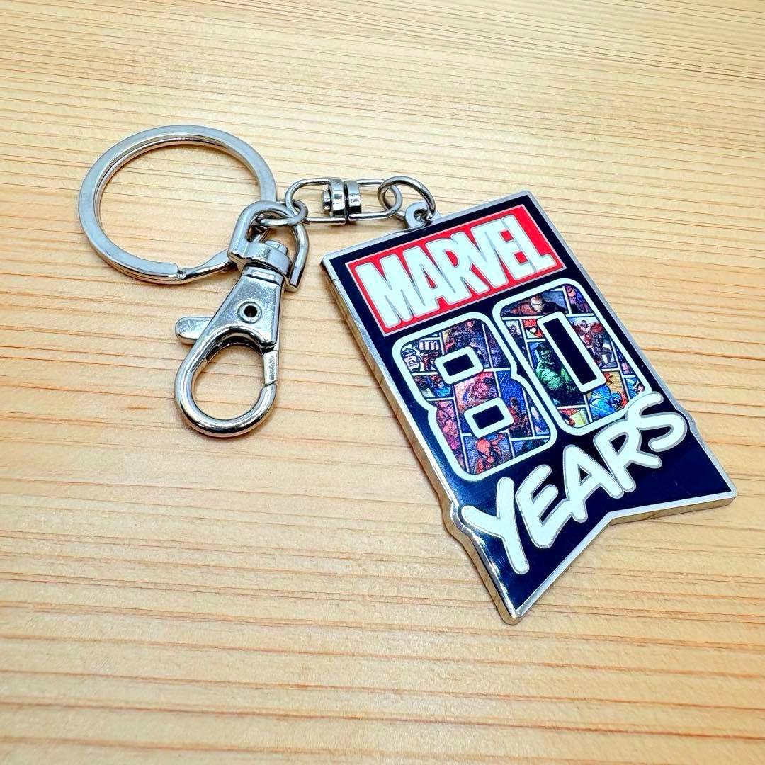 【Marvel】 80th Metal Keychain Marvel Series Accessory