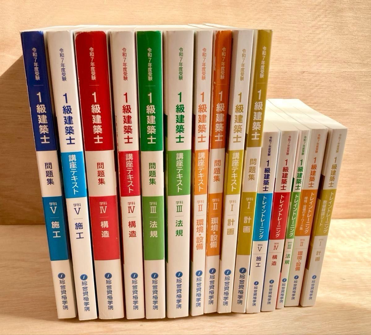 令和7年度2025年度1级建筑师综合资格学院 (文本 · 问题集 · 托盘) 集中销售