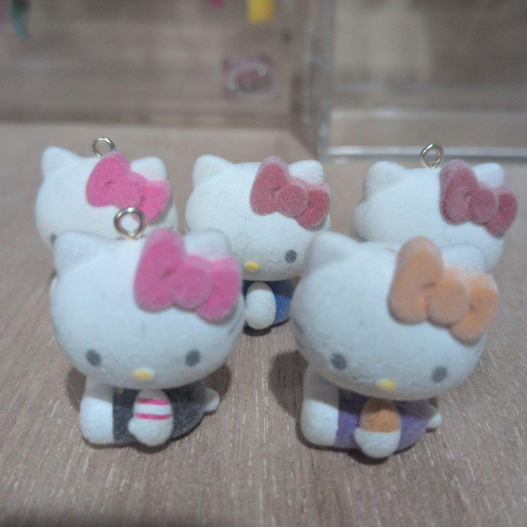 Hello Kitty Flocking Mini Figure 5-Piece Set