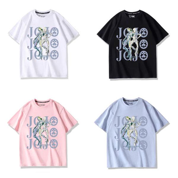 2026 新品 ジョジョの奇妙な冒険  風 半袖 Tシャツ 大人気 キャラクターグッズ 周辺 通気 吸汗 速乾
