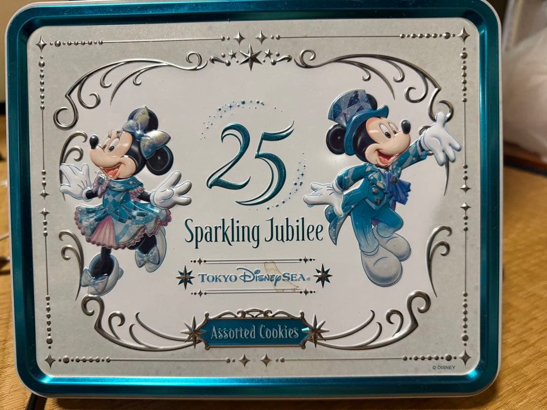 东京迪士尼海洋25周年 空罐