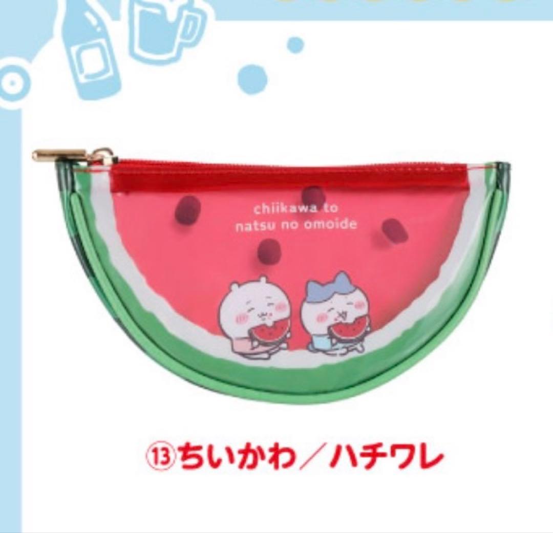 Chiikawa Enigma Lottery Pouch Summer Memories Chiikawa Hachiware Pouch