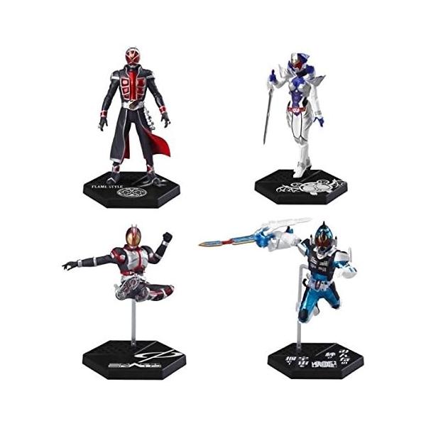 Gashapon HYBRID GRADE Kamen Rider 02 Flame 4 set
