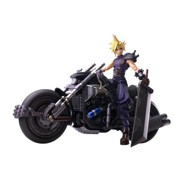 送料無料◆ブリングアーツ ファイナルファンタジーVII クラウド・ストライフ&ハーディ=デイトナ スクウェア・エニックス フィギュア (ZF134517)