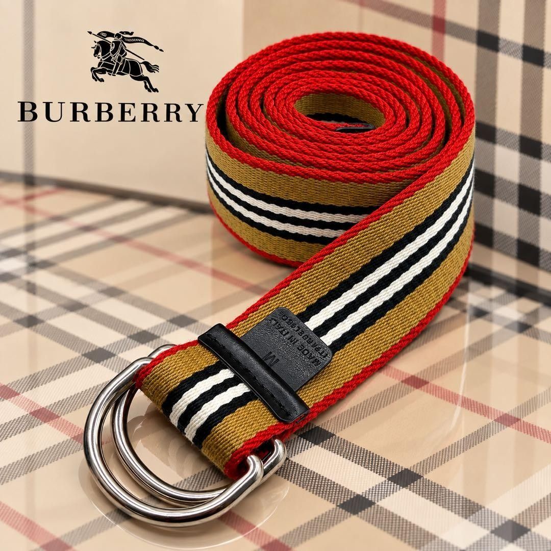 BURBERRY 腰带 巴宝莉 条纹