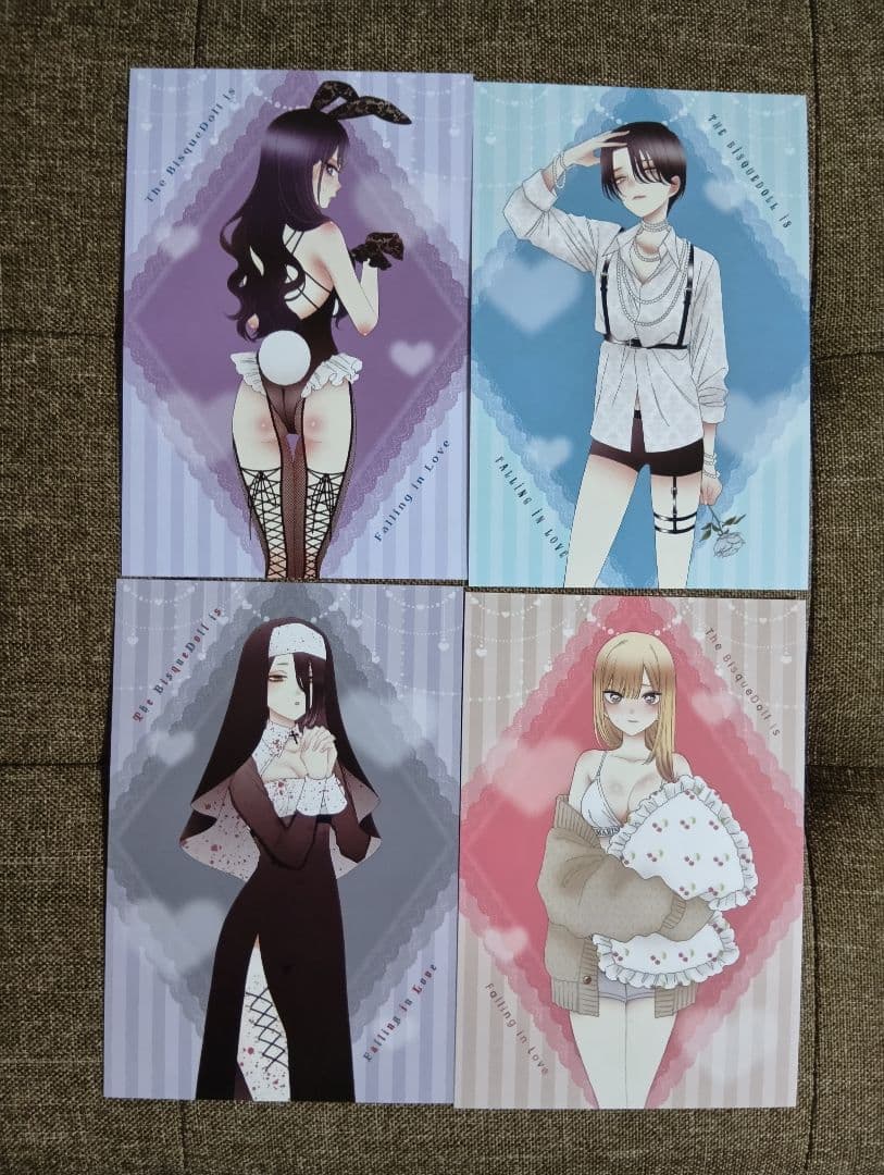 My Dress-Up Darling Hina Makima Postcard Set of 4