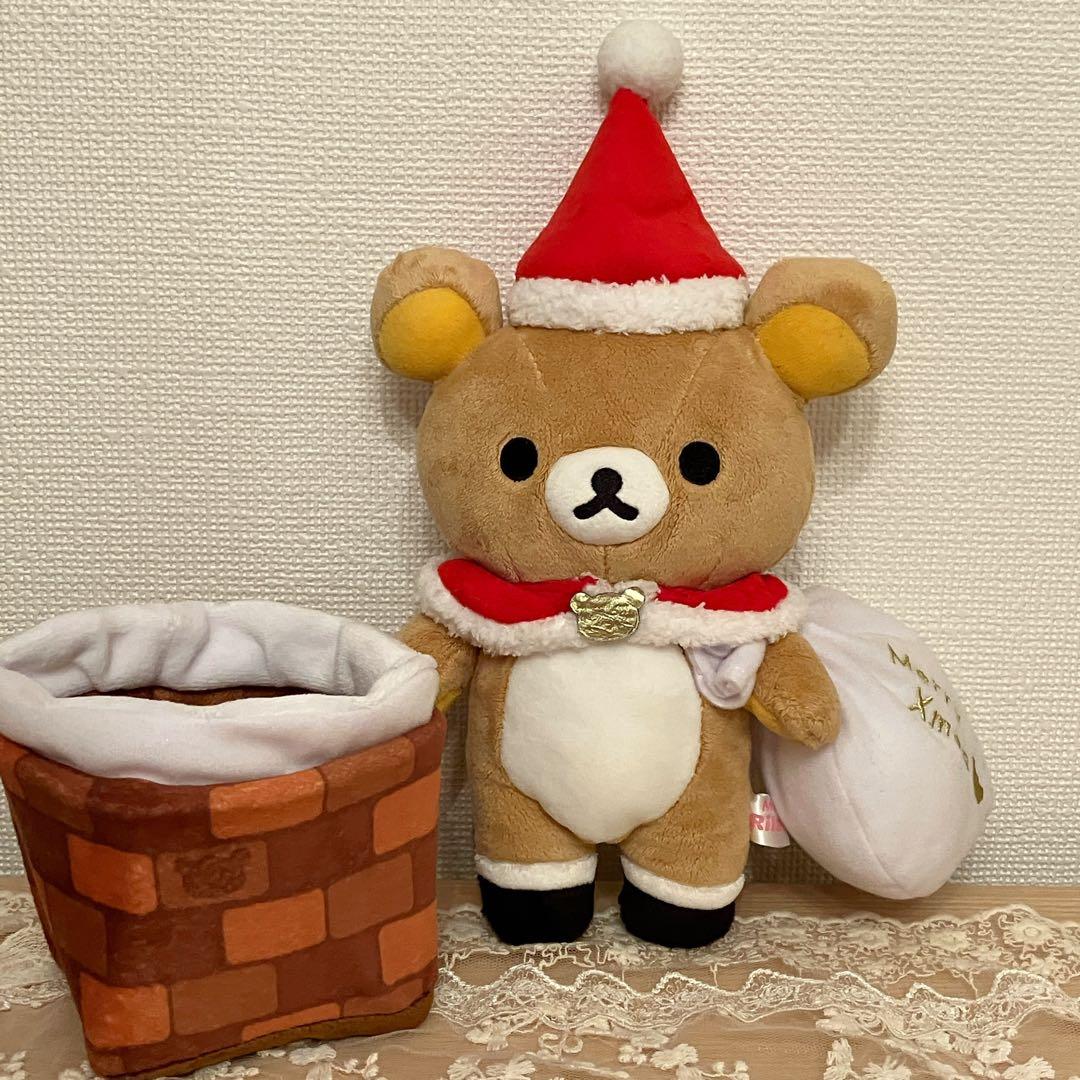 轻松熊 圣诞 毛绒玩具 圣诞老人