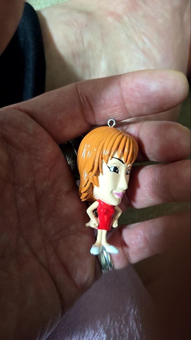 Female Character Mini Figure Keychain