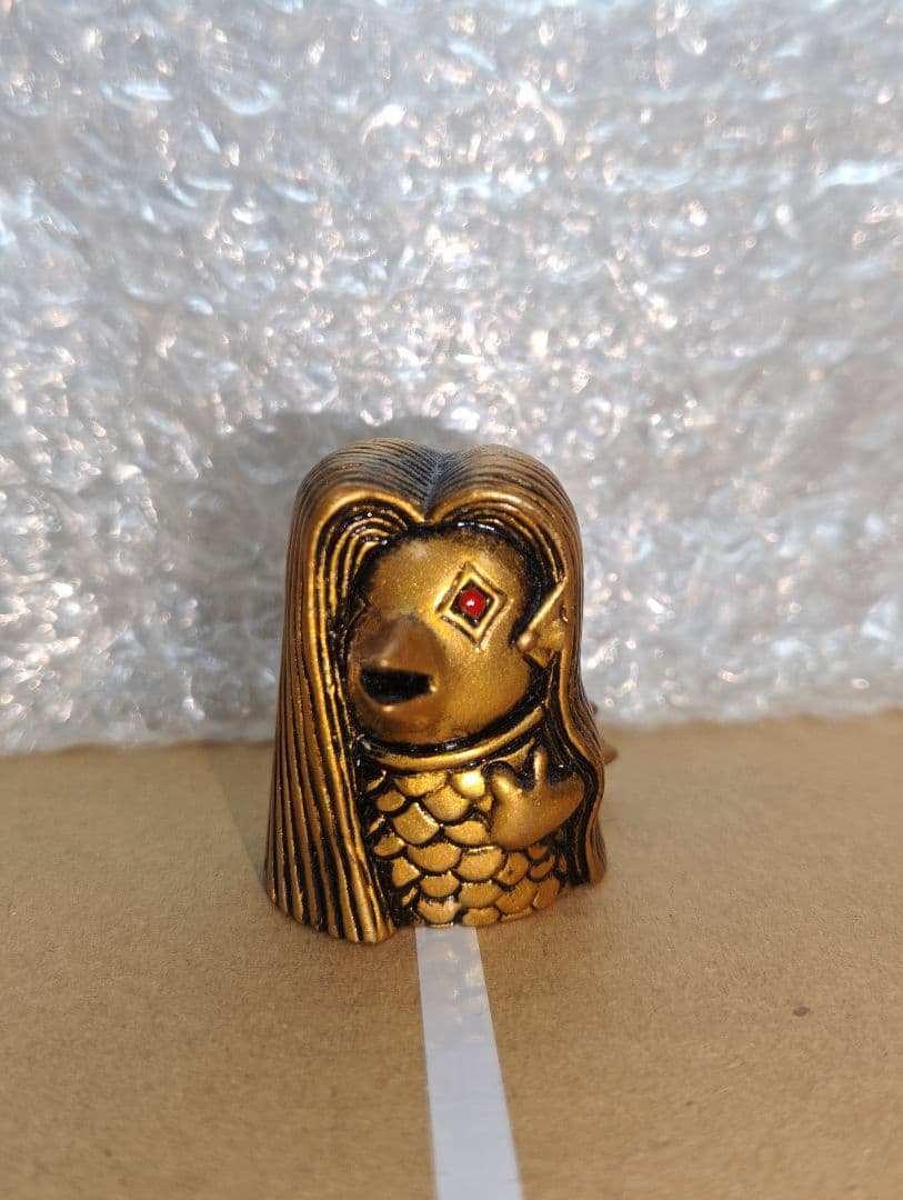 Amabie Soft Vinyl Figure Super Limited Gold Color ONE UP TOY
