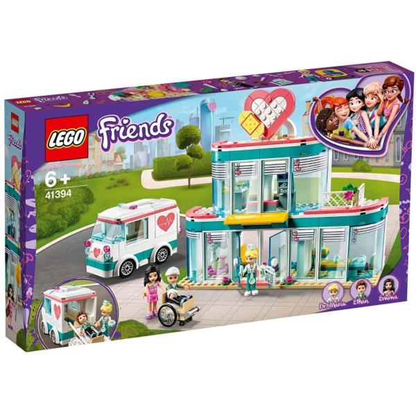 乐高 (LEGO) 朋友哈特湖城医院41394女孩礼物6岁