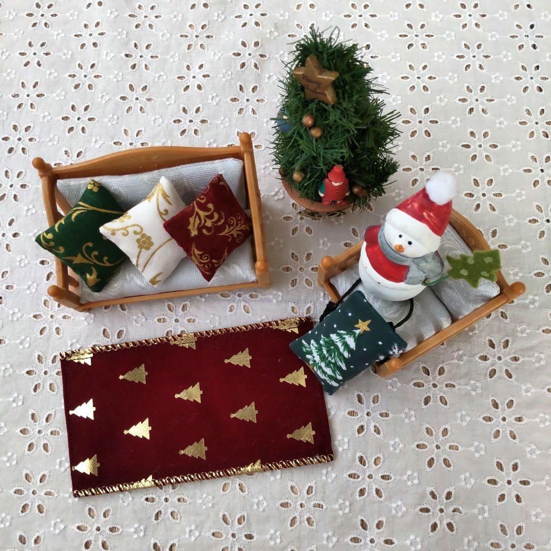 Miniature♡Rug Mat♡Cushion♡Robert Kaufman