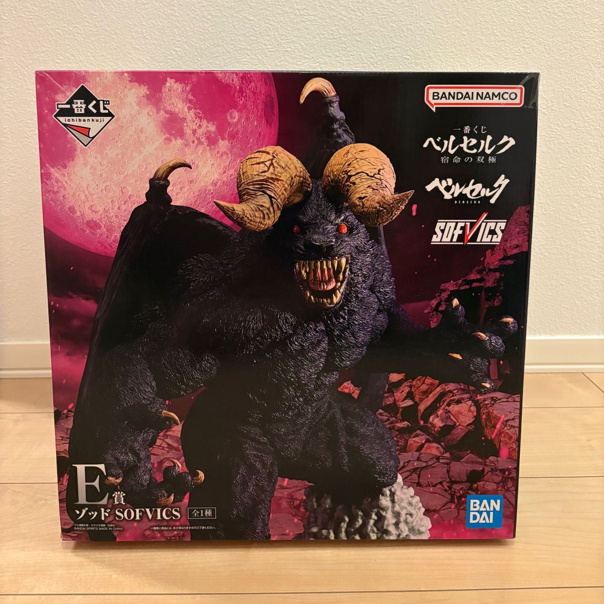 一番赏 剑风传奇 宿命的双剑 E奖 左德 SOFVICS