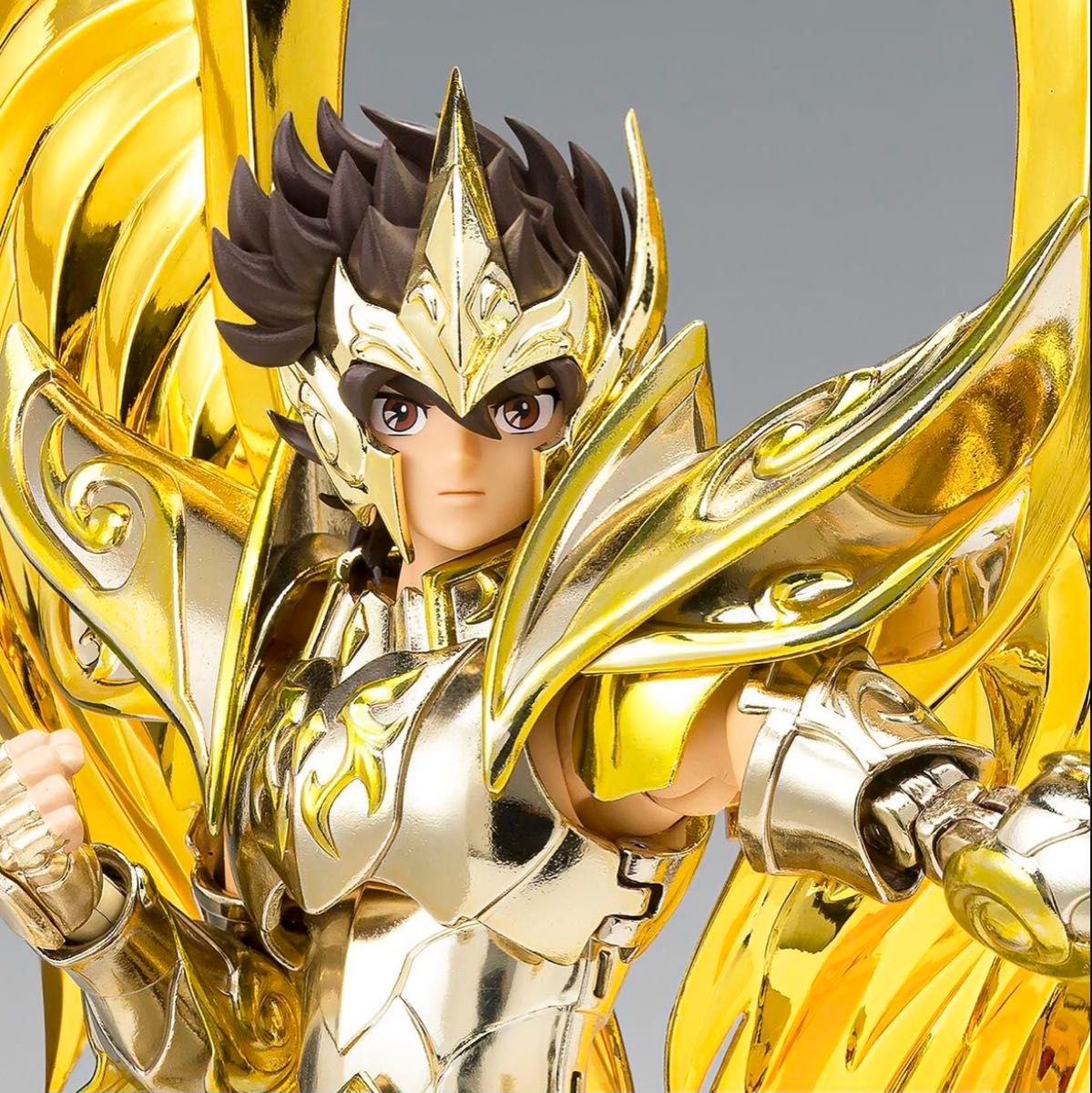 圣斗士圣衣神话EX 射手座星矢 神圣衣 手办 40周年纪念