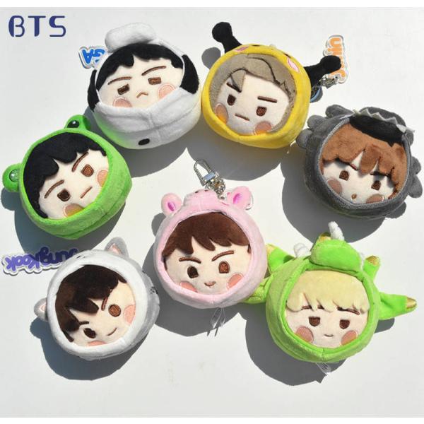 BT21商品钥匙环毛绒玩具BTS万事达角色商品2025 FESTA韩国钥匙圈应援小物防弹少年团玩具万事达JUNG KOOK V