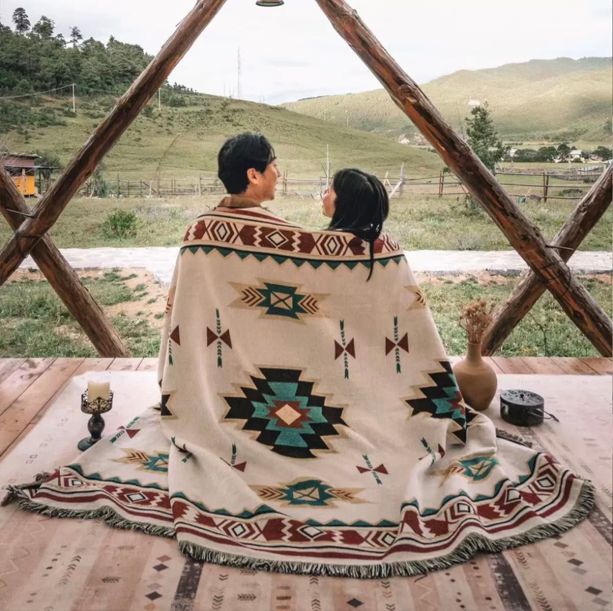 Rug, Blanket, Outdoor, Camping, Ortega, Kilim, New