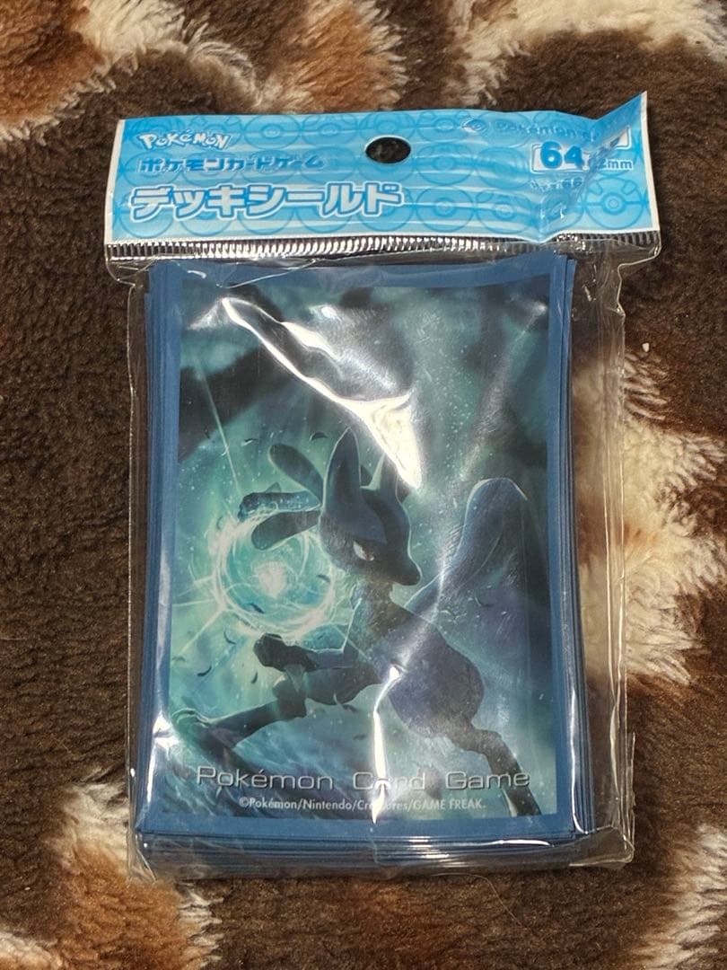 神奇宝贝卡游戏甲板屏蔽卢卡里奥未开封