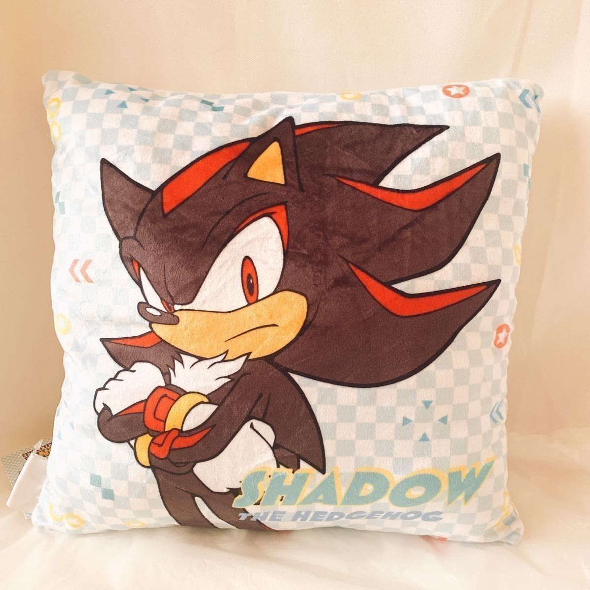 SONIC THE HEDGEHOG ソニック シャドウ　クッション　ソニックザヘッジホッグ　サンキューマート　日本限定 SEGA