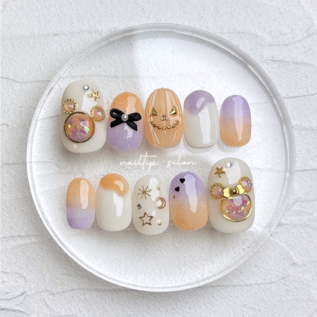 【Autumn Limited】Halloween Nail Tips, Event Nails, Custom Sizes