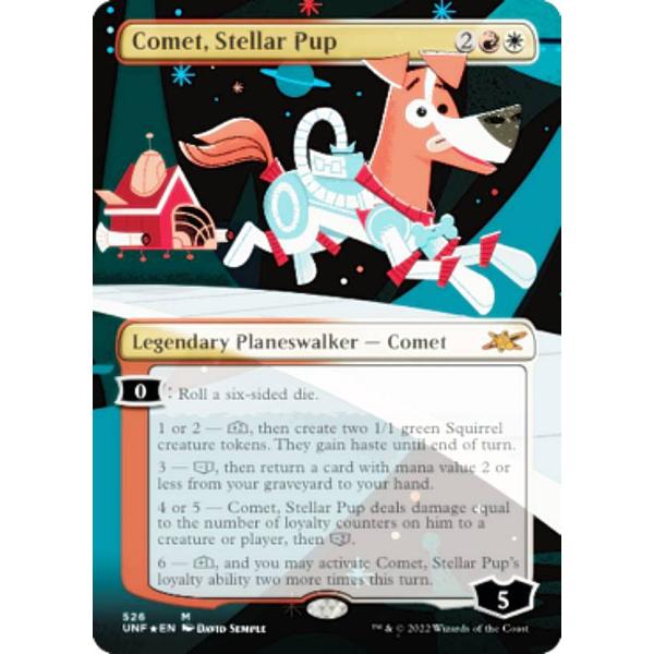 【银河FOIL】魔术聚集UNF EN 526 Comet，Stellar Pup (英文版神话雷亚) UNFINITY