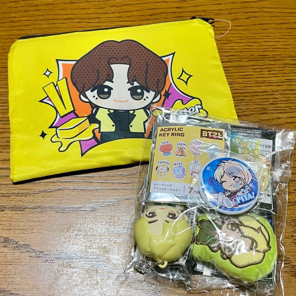 BTS Teteset 7 points Amusement Gacha Gacha etc. Tahyun V tinytan