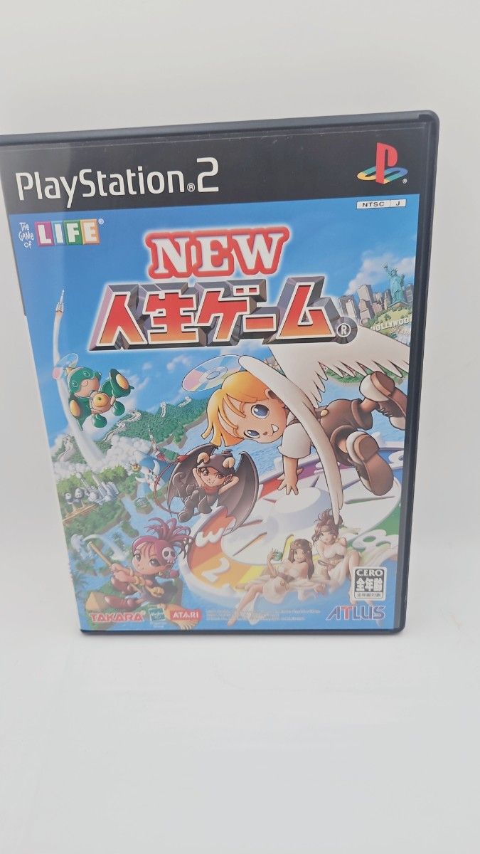 【PS2】 NEW人生ゲーム PlayStation 2 美品♪動作確認済み