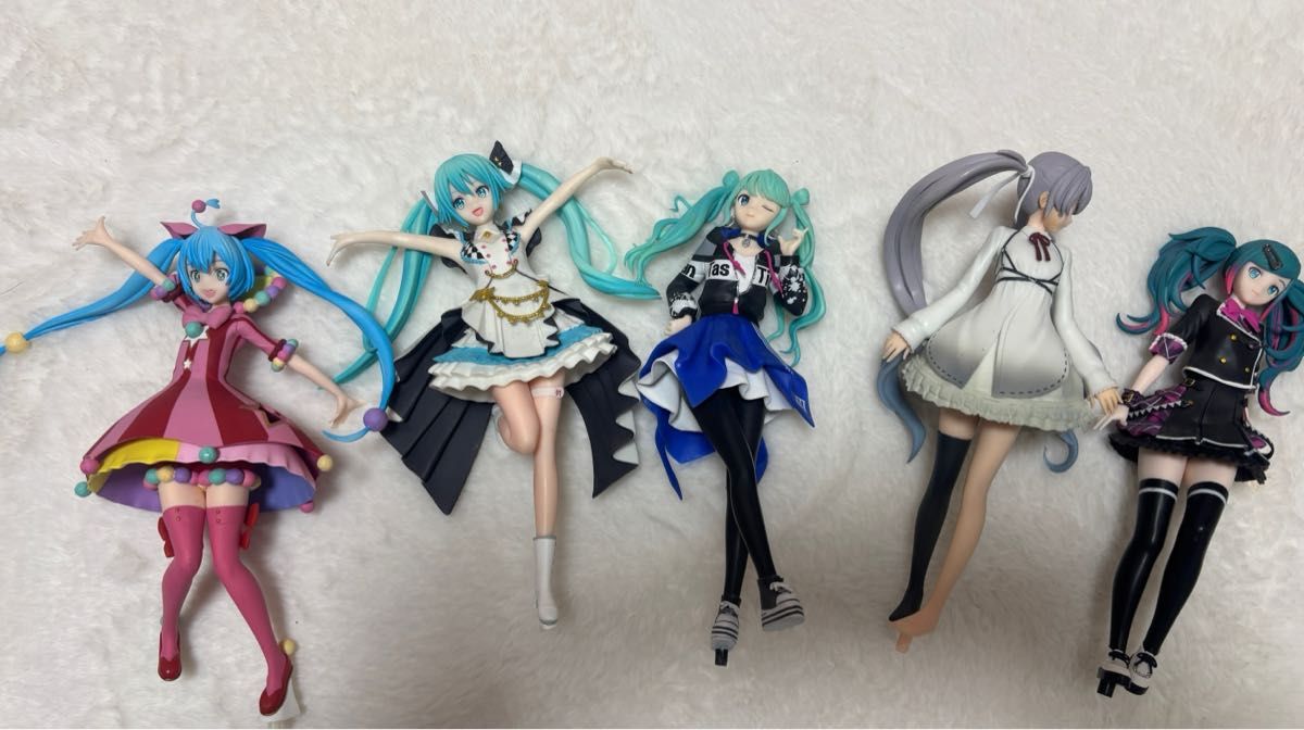初音未来 Procella 手办 5体套装 整套出售 赠品