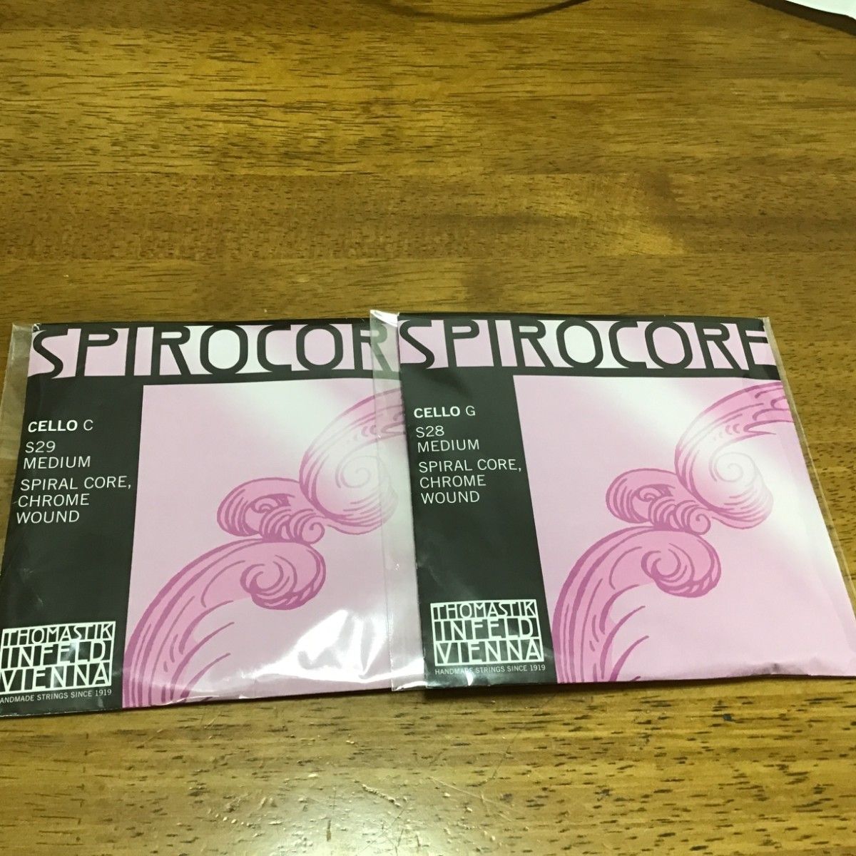 Spirocore チェロ弦 G・C 2本セット