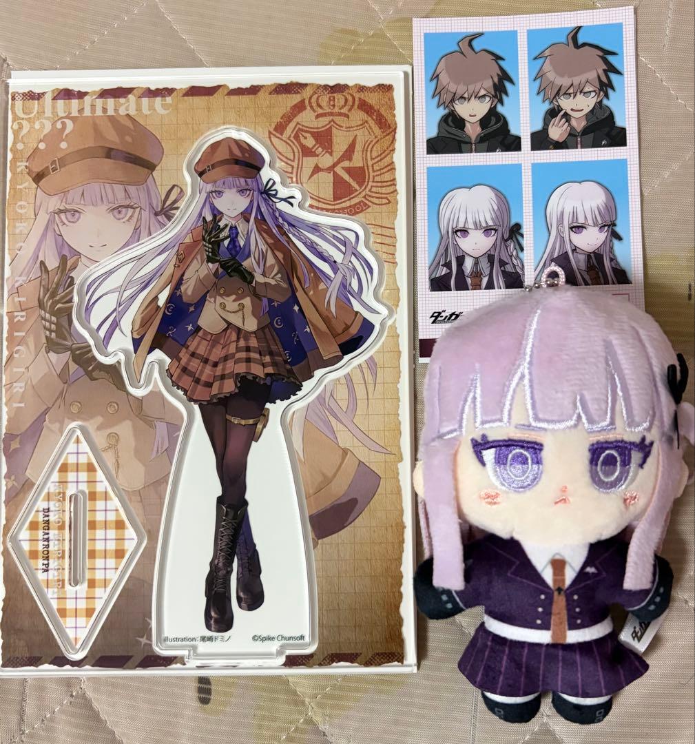 Danganronpa Daiso Kyoko Kirigyo Acrylic Stand + Plush Doll + ID Photo