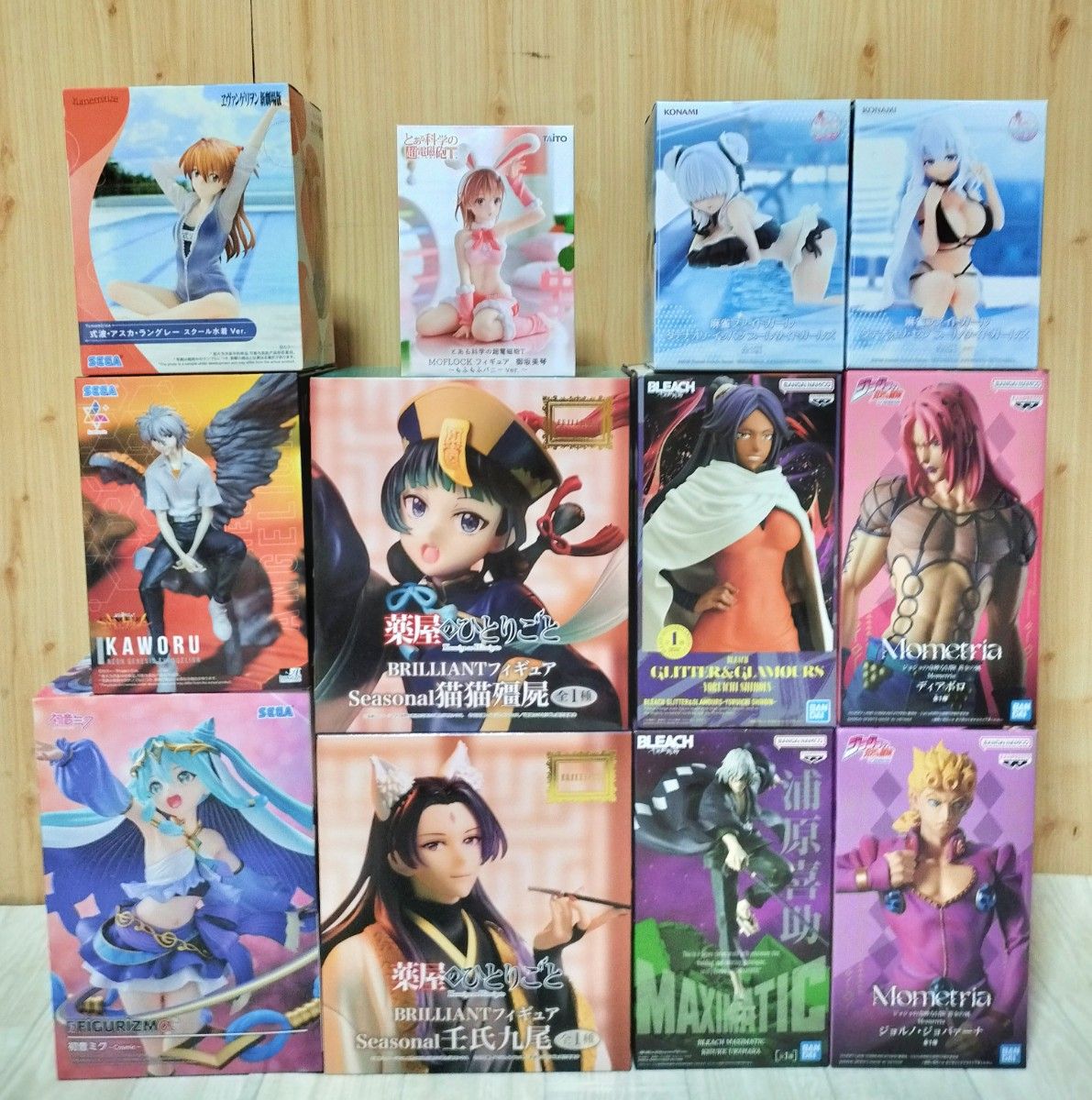 手办 JOJO 乔鲁诺 迪亚波罗 夜一 浦原喜助 猫猫 壬氏 御坂美琴 明日香 薰 初音未来 麻将战斗少女