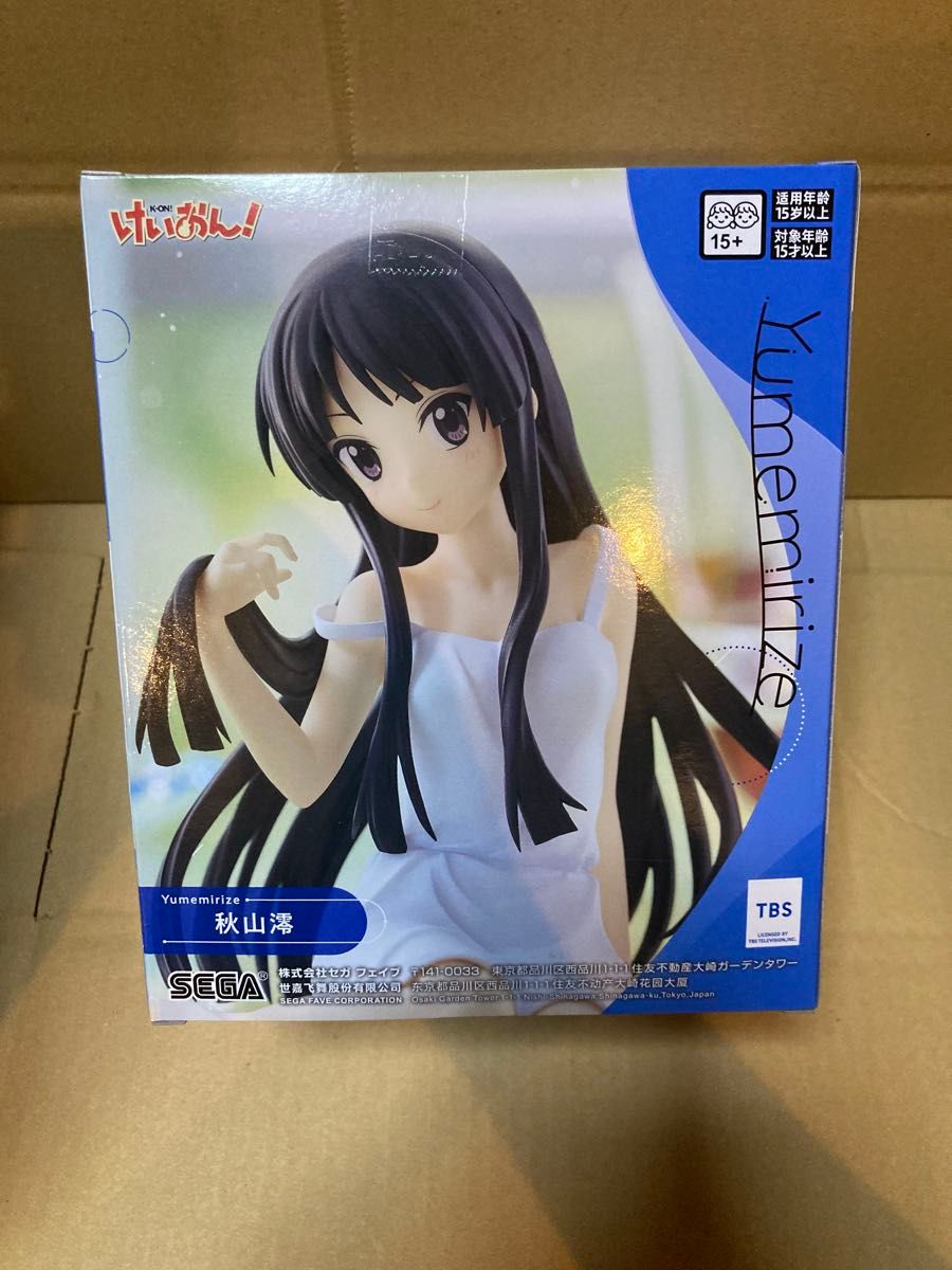 K-On! Yumemirize Figure Mio Akiyama Sega