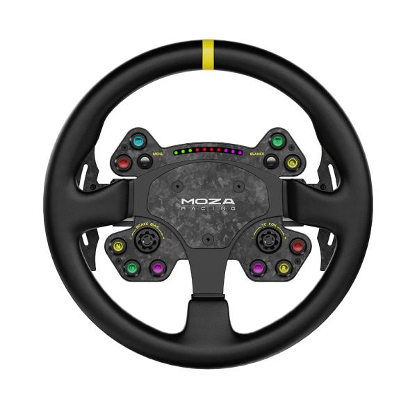 Moza RS V2 方向盘 方向盘 真皮握把 RGB 国内正品