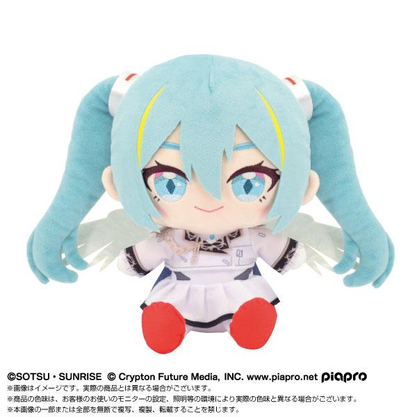 高达45周年×初音未来 毛绒玩具 初音未来×飞翼零式高达 EW [万代南梦宫[免运费]《已发售·有库存》》