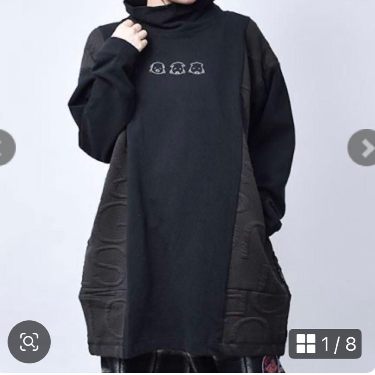 《新品》ドラッグストアーズ　バッグジャガードタートルチュニック